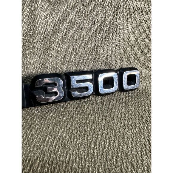 Dodge Ram 3500 RH Emblem 85501-C Chrome Used Condition genuine part ￼ - Picture 4 of 9
